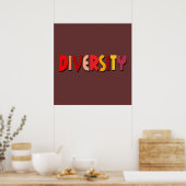 Herbst-Diversity-Poster Poster (Küche)