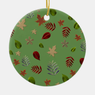 Herbst, dritte Saison Keramik Ornament