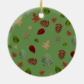 Herbst, dritte Saison Keramik Ornament (Hinten)