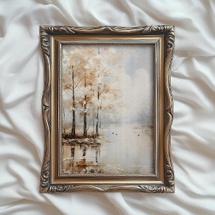 Herbst Druck, Farmhouse DRUCKBAR Kunst, Herbst Wan Poster