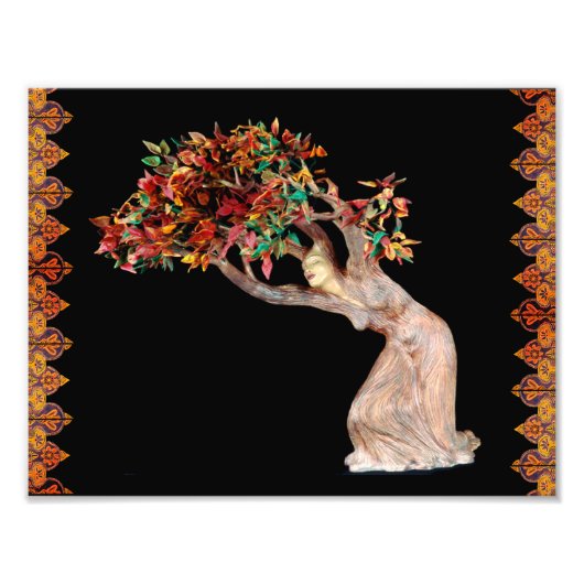 Herbst Dryad Printable Poster (Vorne)