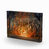 Herbst durch den Dickicht Fotoblock (Rechts)