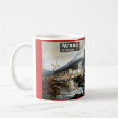 Herbst durch John Clare-Poesie Kaffeetasse (Links)