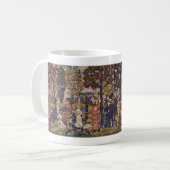 Herbst durch Maurice Prendergast, Vintage Kunst Kaffeetasse (Vorderseite Links)