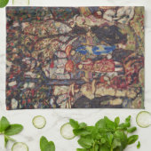 Herbst durch Maurice Prendergast, Vintage Kunst Küchentuch (Gefaltet)