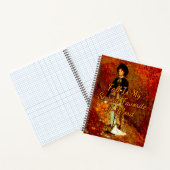 Herbst durch Winslow Homer Notebook Notizblock (Innenseite)