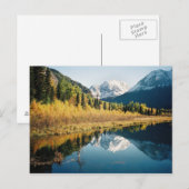 Herbst Eagle River Valley Postkarte (Vorne/Hinten)