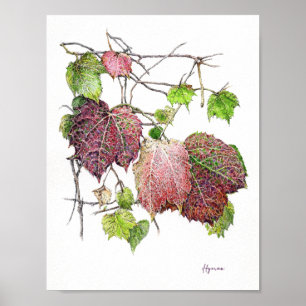 Herbst-Efeu-Hoffnung Fine Art Poster