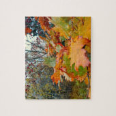 Herbst-Eichenblätter & Beeren Benutzerdefiniert Puzzle (Vertikal)
