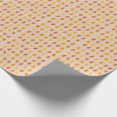 Herbst-Eichenlaub Geschenkpapier (Ecke)