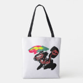 Herbst Eichhörchen Freude Tasche (Rückseite)