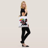 Herbst Eichhörchen Freude Tasche (Am Model)