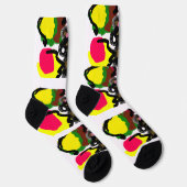 Herbst Eichhörnchen flauschig Socken (Rechts)