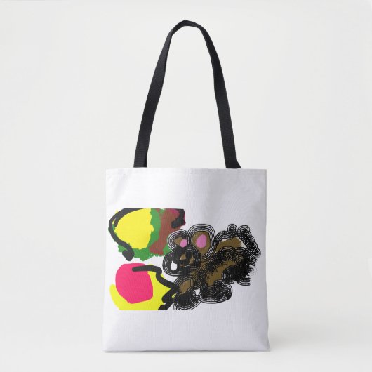 Herbst Eichhörnchen flauschig Tasche (Vorderseite)