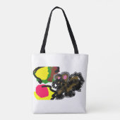 Herbst Eichhörnchen flauschig Tasche (Rückseite)