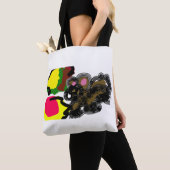 Herbst Eichhörnchen flauschig Tasche (Von Nahem)