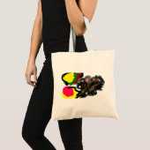 Herbst Eichhörnchen flauschig Tragetasche (Vorderseite (Produkt))
