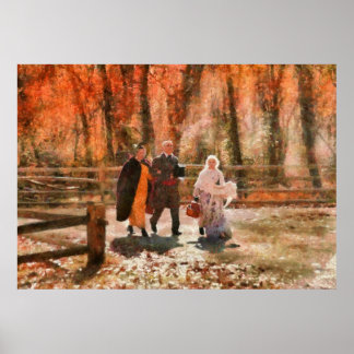 Herbst - Ein Spaziergang auf dem Land Poster