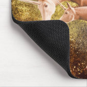 Herbst-Einhorn Mousepad (Ecke)