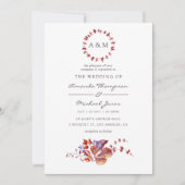 Herbst - Einladung zur Herbstfeier (Vorderseite)