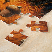Herbst-Elch-Puzzle Puzzle (Seite)
