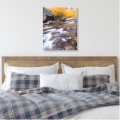 Herbst entlang Bischof Creek, CA Leinwanddruck (Insitu (Schlafzimmer))
