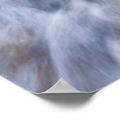 Herbst entlang Bischof Creek, CA Poster (Ecke)