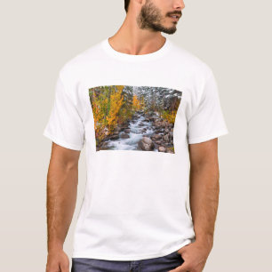 Herbst entlang Bishop Creek, Kalifornien T-Shirt