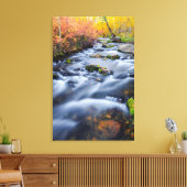 Herbst entlang Lundy Creek, Kalifornien Leinwanddruck (Insitu (Wohnzimmer))