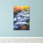 Herbst entlang Lundy Creek, Kalifornien Leinwanddruck (Insitu (Holzboden))