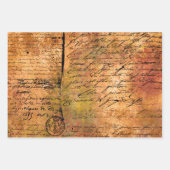 Herbst-Ephemere-Muster Geschenkpapier Set (Vorderseite 3)
