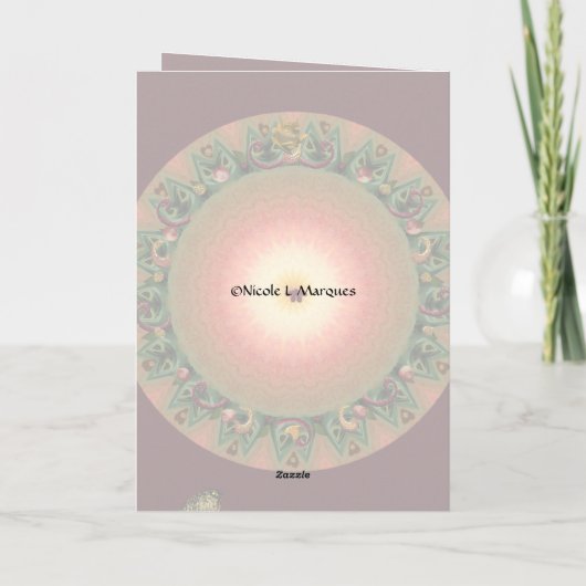 Herbst Equinox Karte (Rückseite)