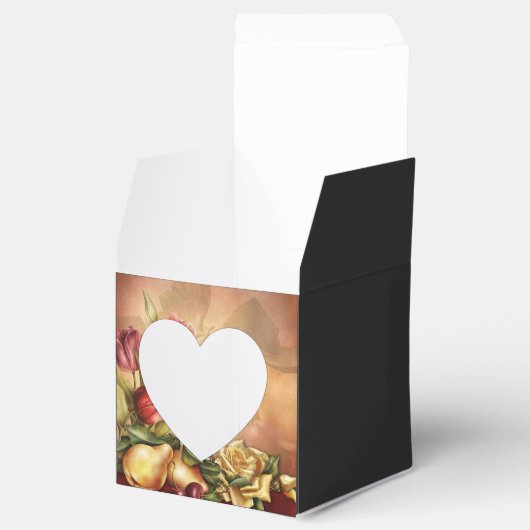 Herbst Ernte Blume Obst Herbst Erntedank Geschenkschachtel (Geöffnet)