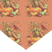 Herbst-Ernte-Erntedank-orange Tabellen-Läufer Großer Tischläufer (Ecke)