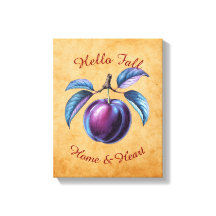 Herbst Ernte Fruchtkunst mit eigenem Text