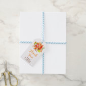 Herbst Ernte Geburtstag Dankeschön Geschenkanhänger (Mit Garn)