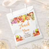 Herbst-Ernte-Geburtstags-Dankeschön Geschenktütchen (Ausgeschnitten)