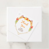 Herbst Ernte Geburtstagsparty Danke Geschenkanhänger (Beispiel)