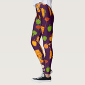 Herbst Ernte gesunder Veggie und Obst Leggings (Links)