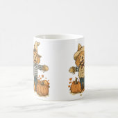 Herbst Ernte Goldendoodle Hunde Kaffeetasse (Mittel)