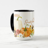 Herbst Ernte Herbst Saisonale Wohngestaltung Wasse Tasse (Vorderseite Links)