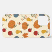 Herbst-Ernte-Kürbisse Frucht Muster Case (Rückseite (Horizontal))