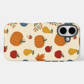 Herbst-Ernte-Kürbisse Frucht Muster Case (Rückseite (Horizontal))