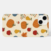 Herbst-Ernte-Kürbisse Frucht Muster Case (Rückseite (Horizontal))