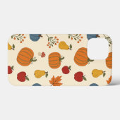 Herbst-Ernte-Kürbisse Frucht Muster Case (Rückseite (Horizontal))