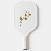 Herbst Ernte Pickleball - Gemütliches Gericht Vibe Pickleball Schläger (Rückseite)