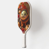Herbst Ernte Pickleball - Gemütliches Gericht Vibe Pickleball Schläger (Links)