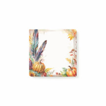 Herbst Ernte Post-It-Notes