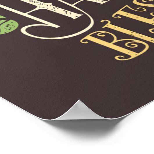 Herbst & Ernte Poster (Ecke)