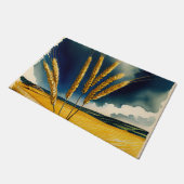 Herbst Ernte Prairie Gold Door Mat Fußmatte (Schrägansicht)